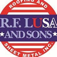 rf sheet metal fabrication|R.F. Lusa & Sons Roofing and Sheet Metal Inc .